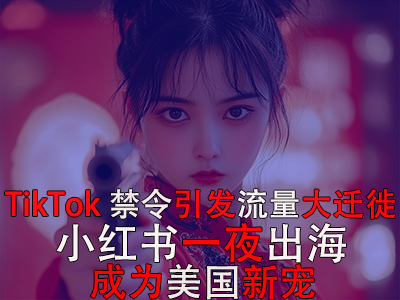 TikTok禁令引發(fā)流量大遷徙：小紅書一夜出海，成為美國新寵