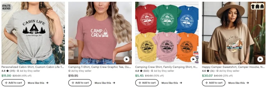 家庭旅行定制T恤創(chuàng)意之篝火小隊