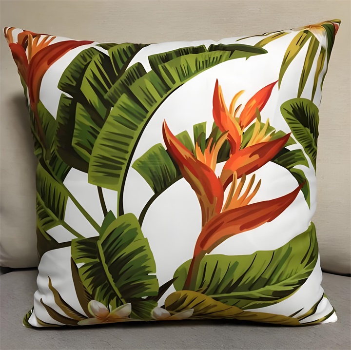 POD模式入門設(shè)計之植物印花抱枕