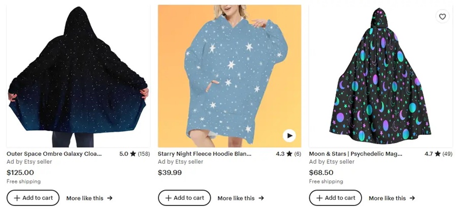 定制斗篷之星空設(shè)計