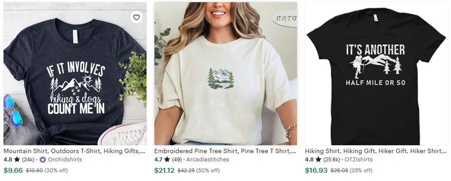 2025定制T恤設(shè)計(jì)方向之戶外休閑