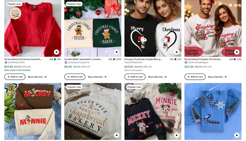 圣誕節(jié)衛(wèi)衣設(shè)計(jì)方向之情侶設(shè)計(jì)