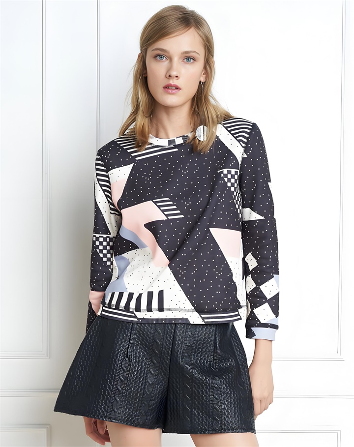 定制衛(wèi)衣全幅印花的設計元素推薦之幾何魅力