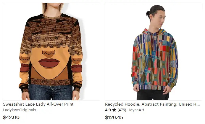 定制衛(wèi)衣全幅印花的設計元素推薦之復古風情